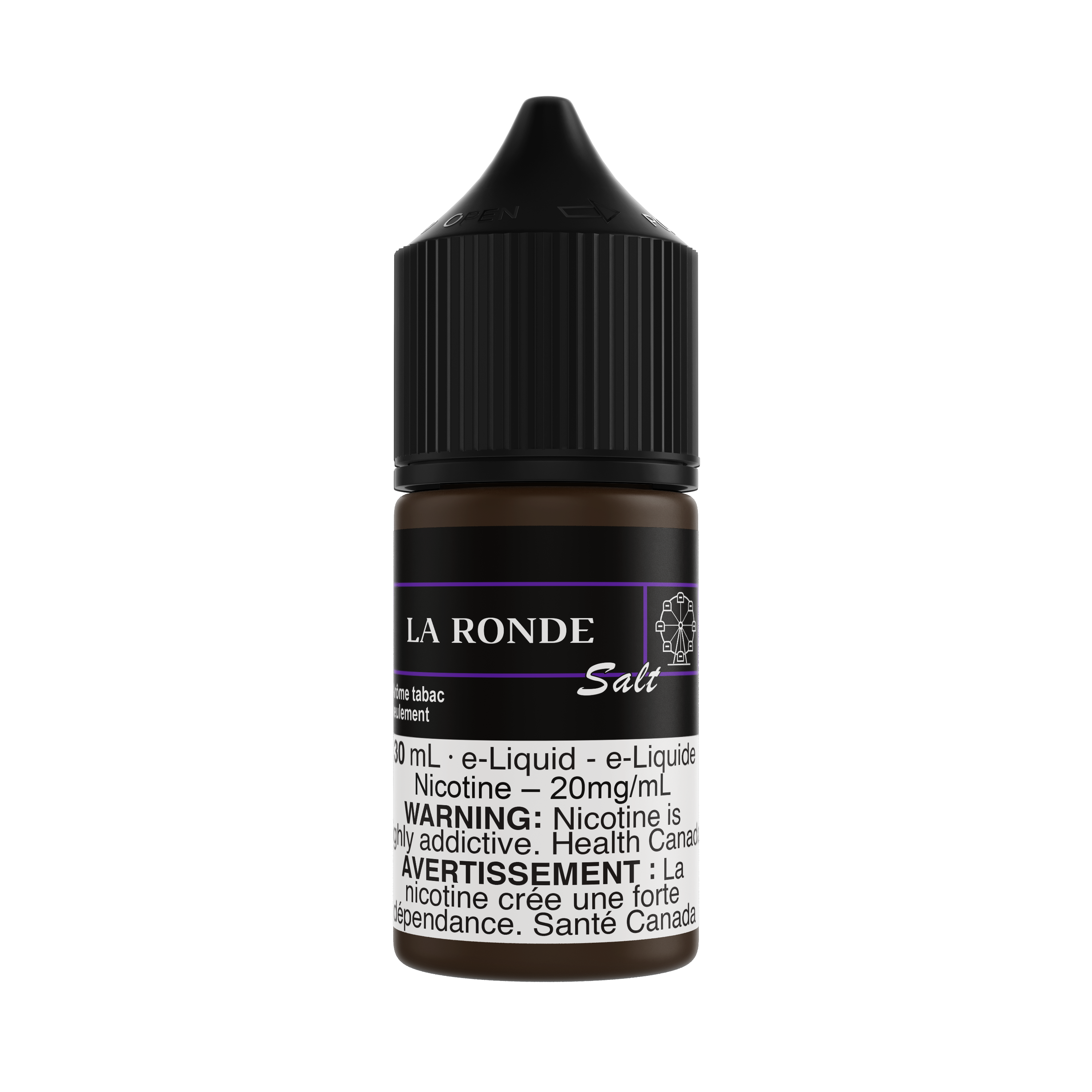MTL Original Salt Nic e-liquid, 30mL bottle, smooth Montreal-inspired blend for pod and pen mouth-to-lung setups.
