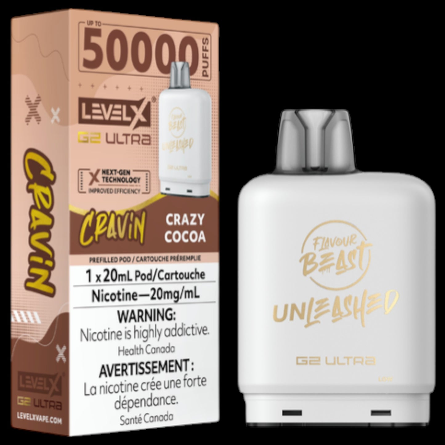 Flavour Beast Level X Unleashed Ultra G2 Pods