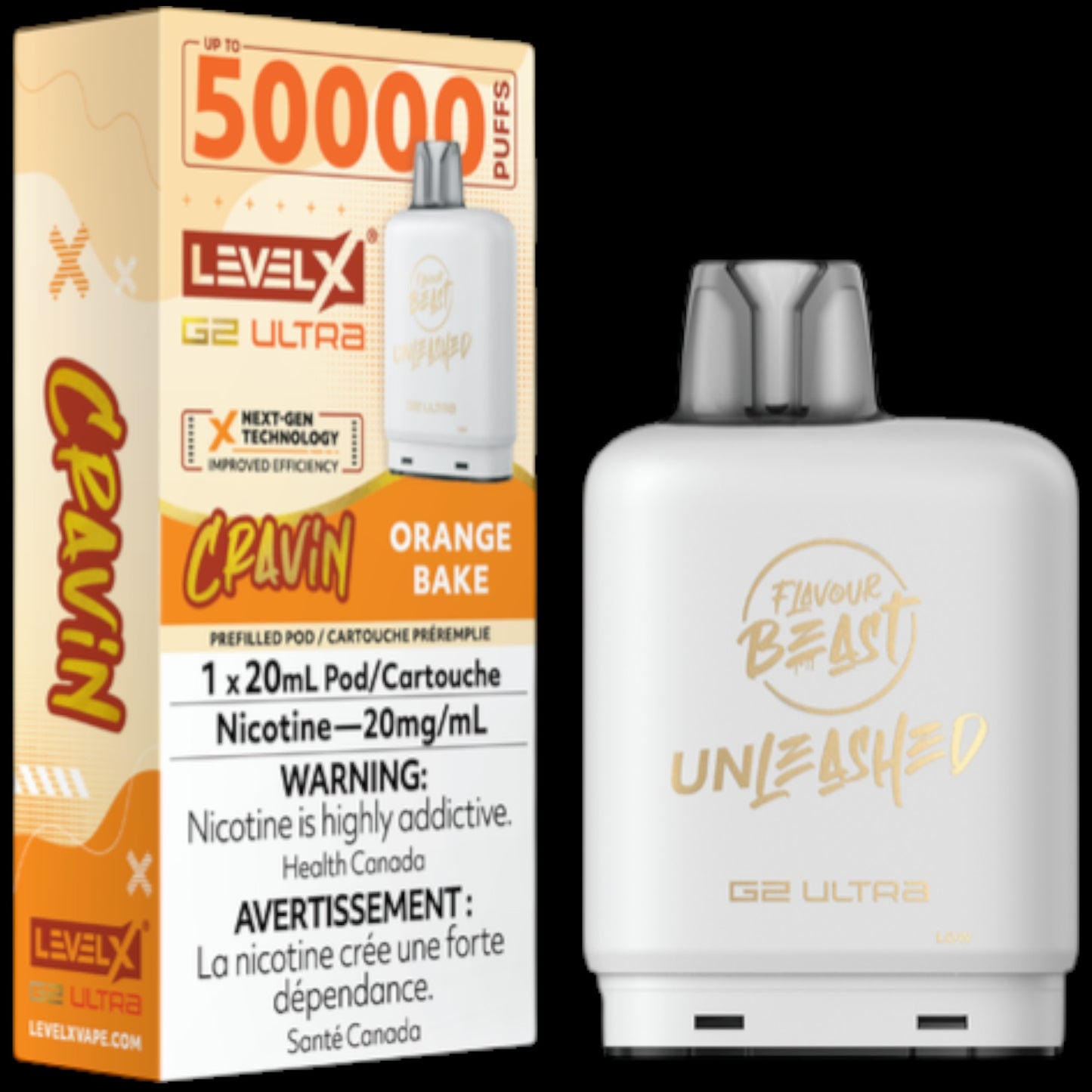Flavour Beast Level X Unleashed Ultra G2 Pods