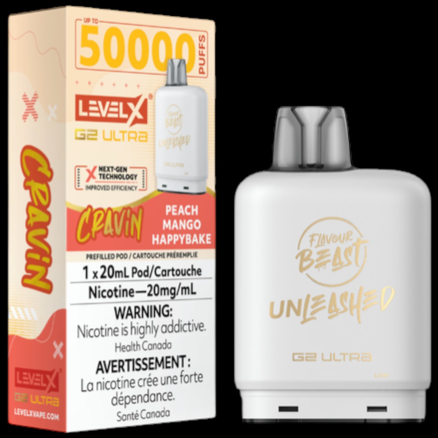 Flavour Beast Level X Unleashed Ultra G2 Pods