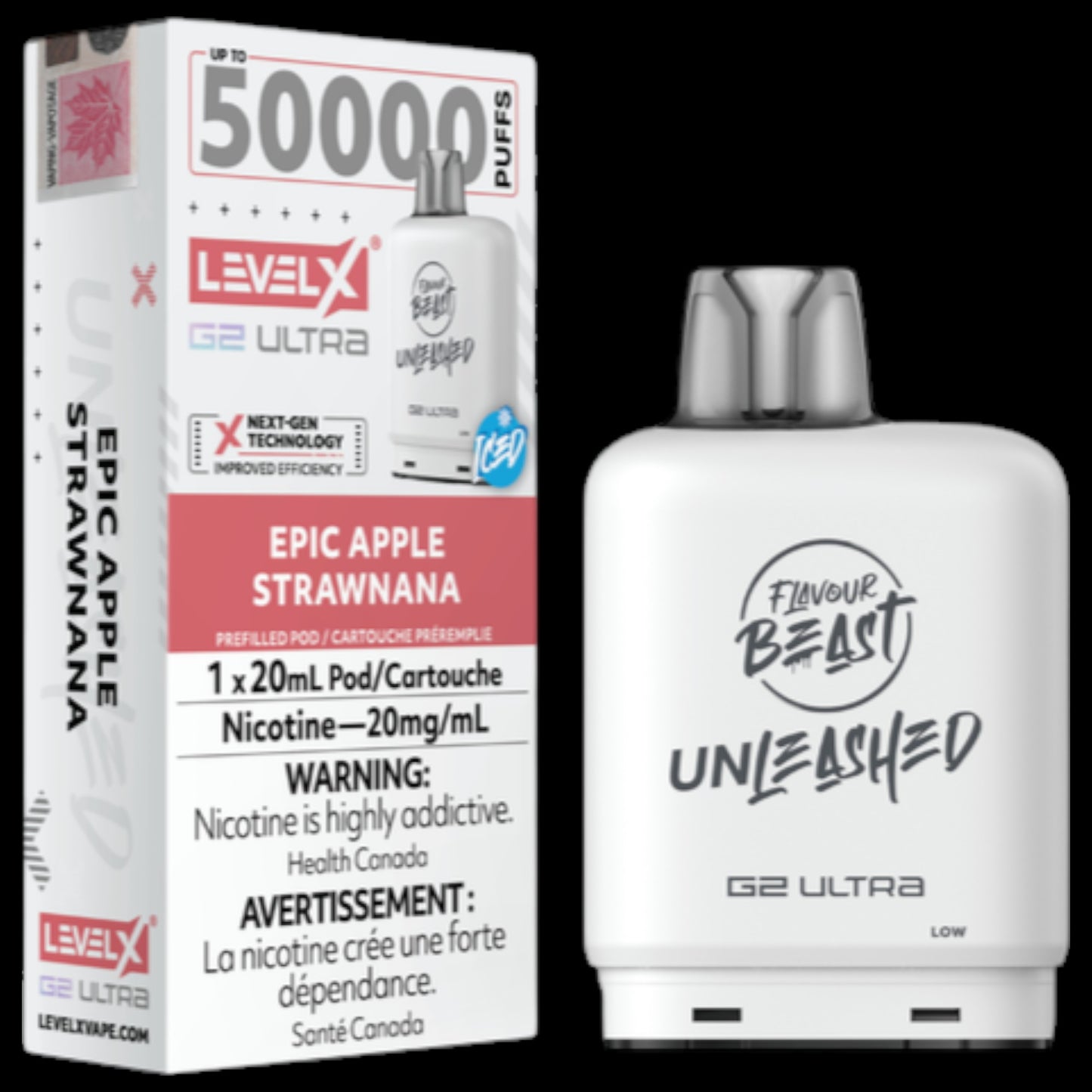 Flavour Beast Level X Unleashed Ultra G2 Pods
