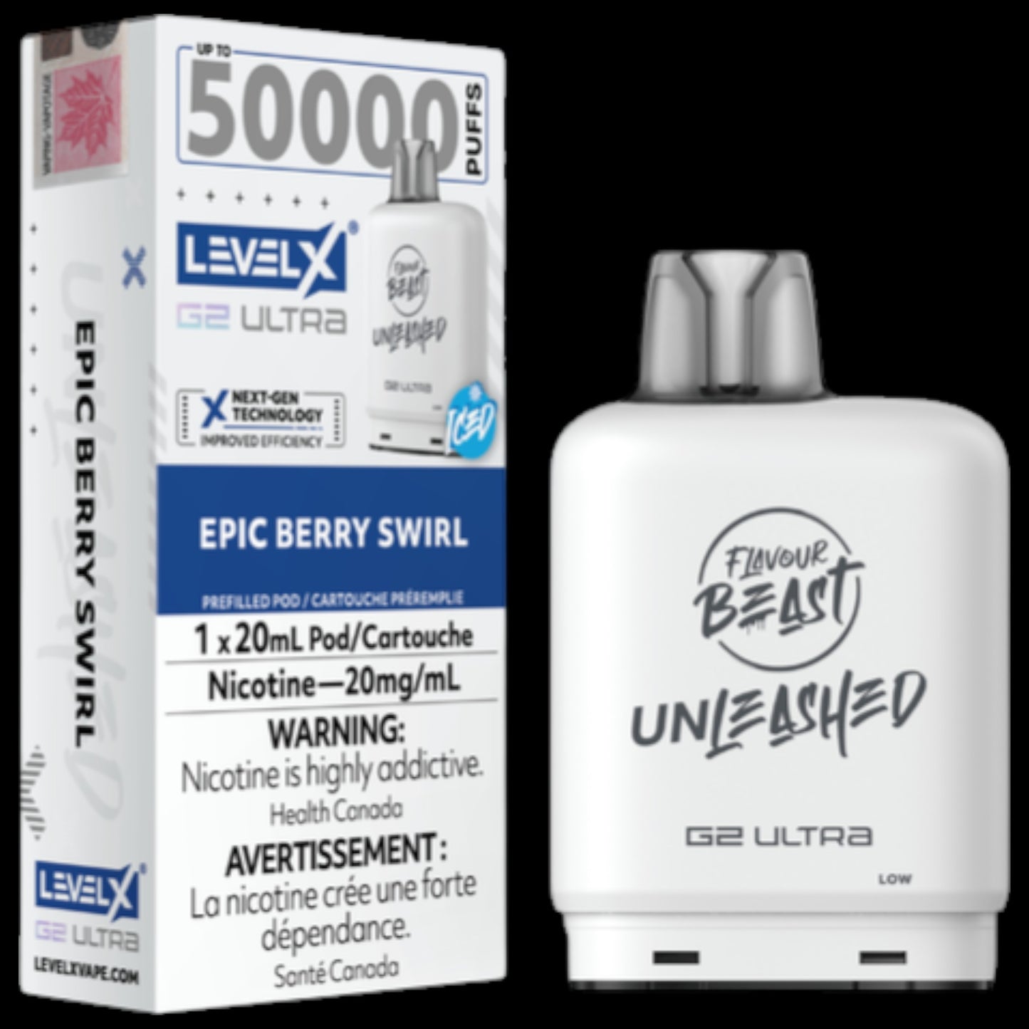 Flavour Beast Level X Unleashed Ultra G2 Pods