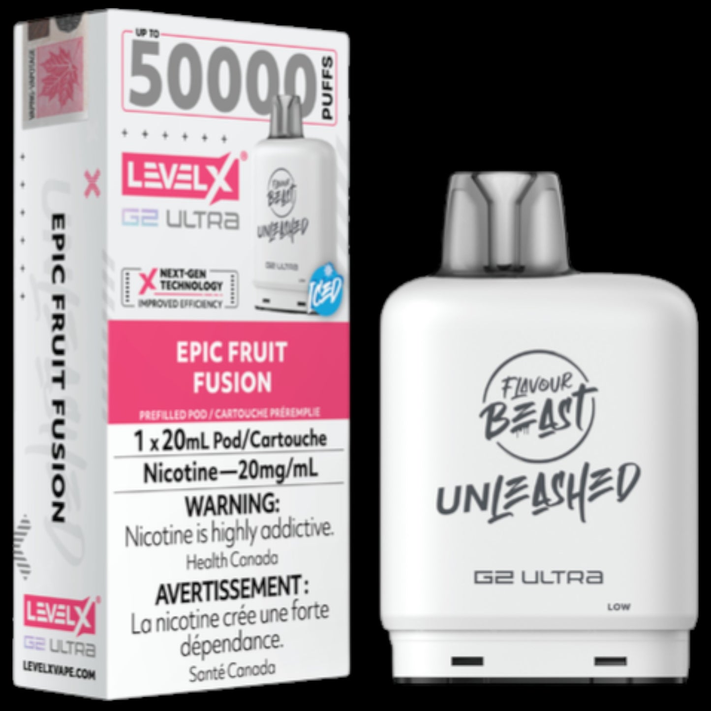 Flavour Beast Level X Unleashed Ultra G2 Pods
