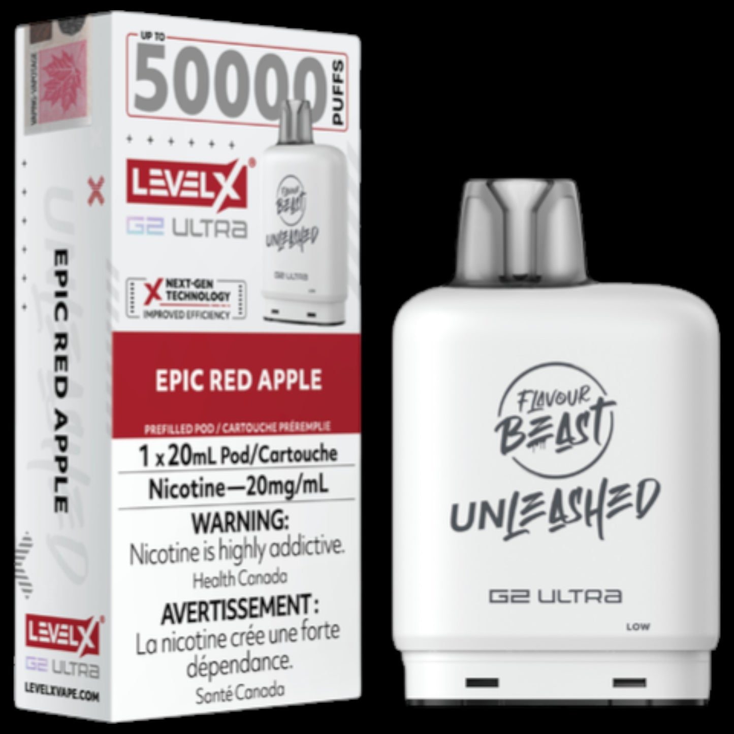 Flavour Beast Level X Unleashed Ultra G2 Pods