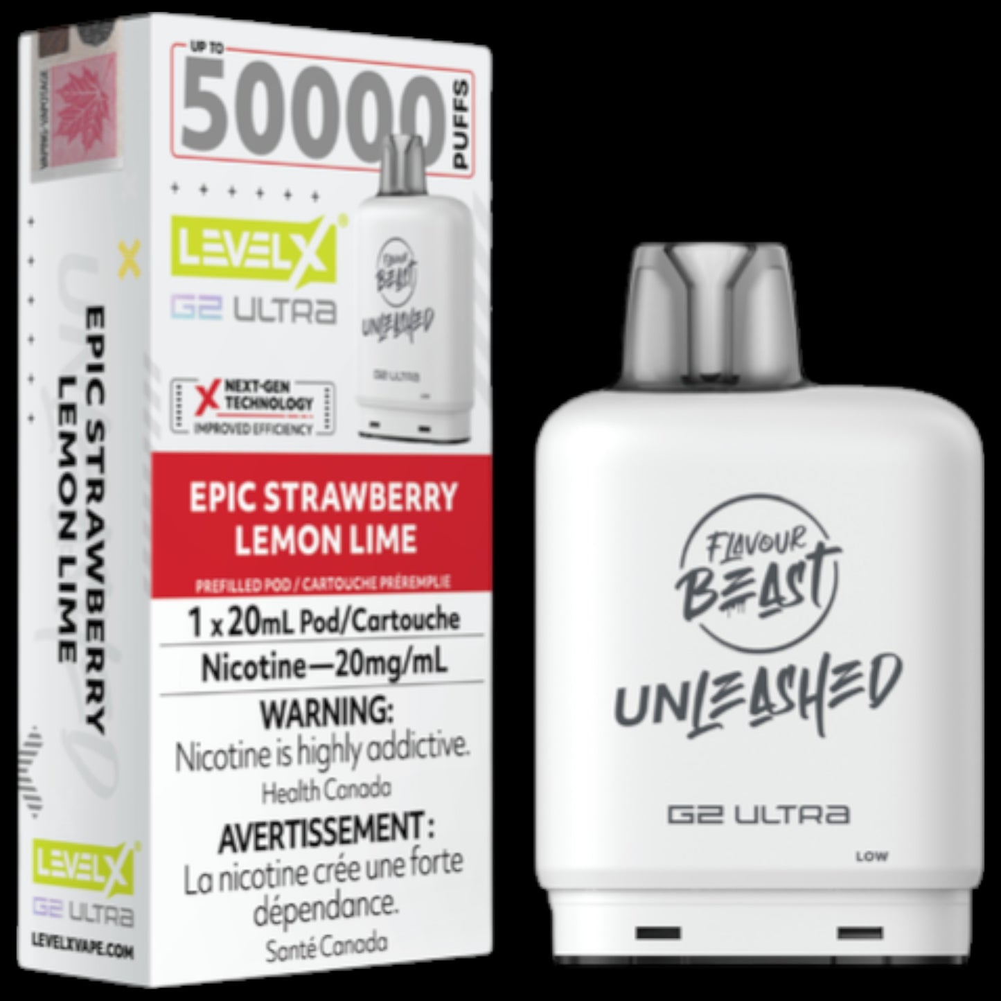 Flavour Beast Level X Unleashed Ultra G2 Pods