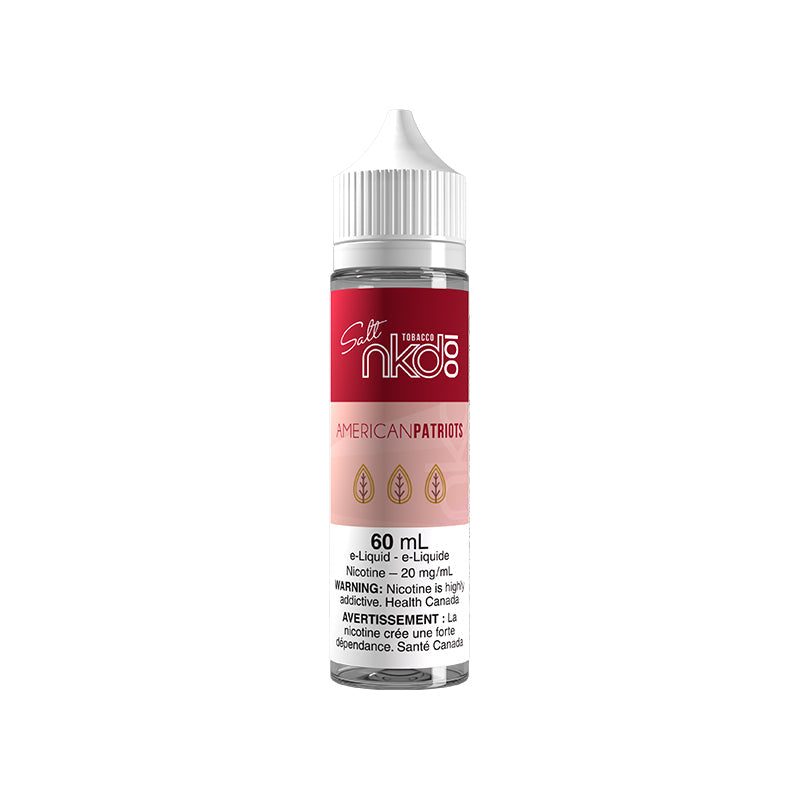 Naked 100 Salt Nic E-Liquid 60mL — American Patriots