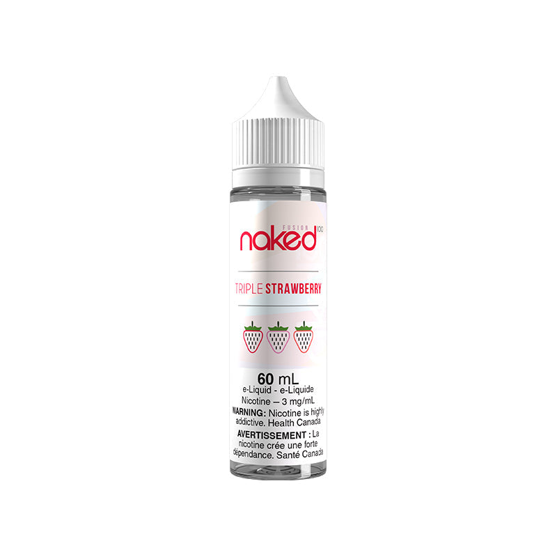 Naked 100 Freebase 60mL — Triple Strawberry