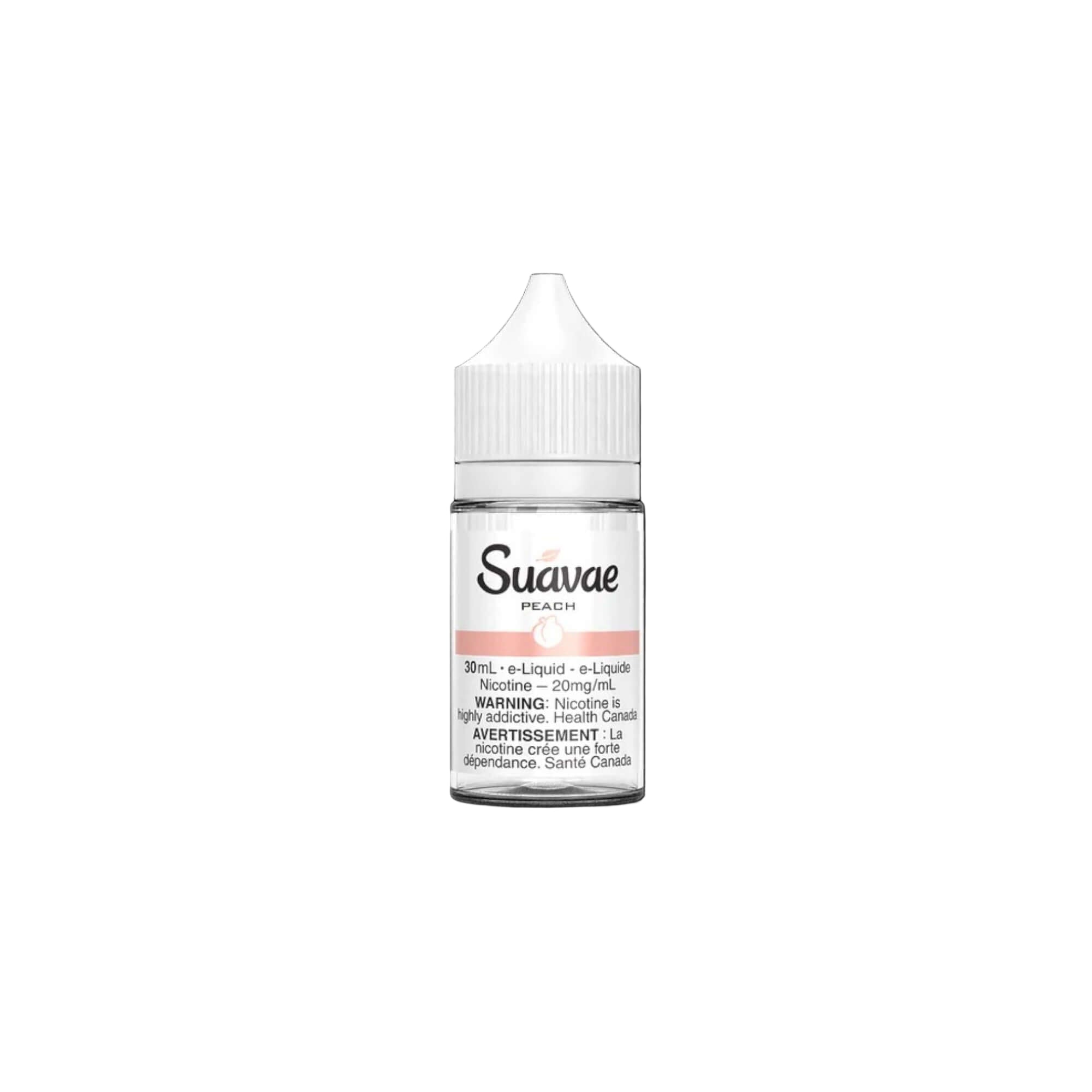 Suavae Flavourless E-Liquid Canada 30ml bottle for discreet vaping and mixing, ideal for adults.