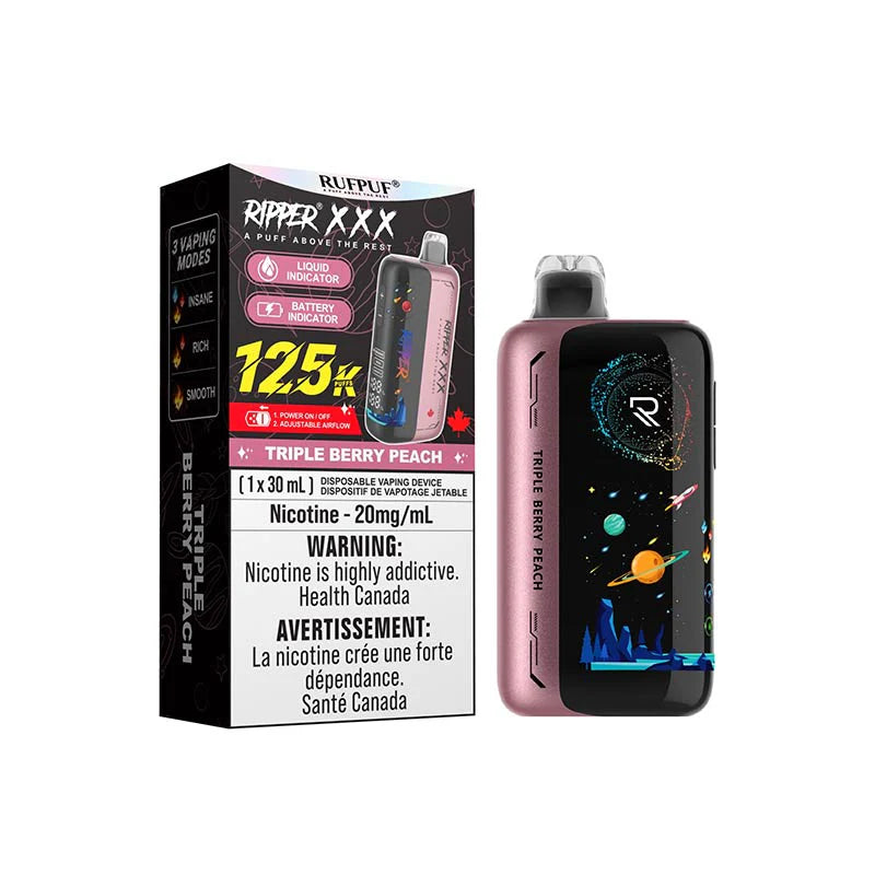 Ripper XXX 125K Disposable Vape - RufPuf