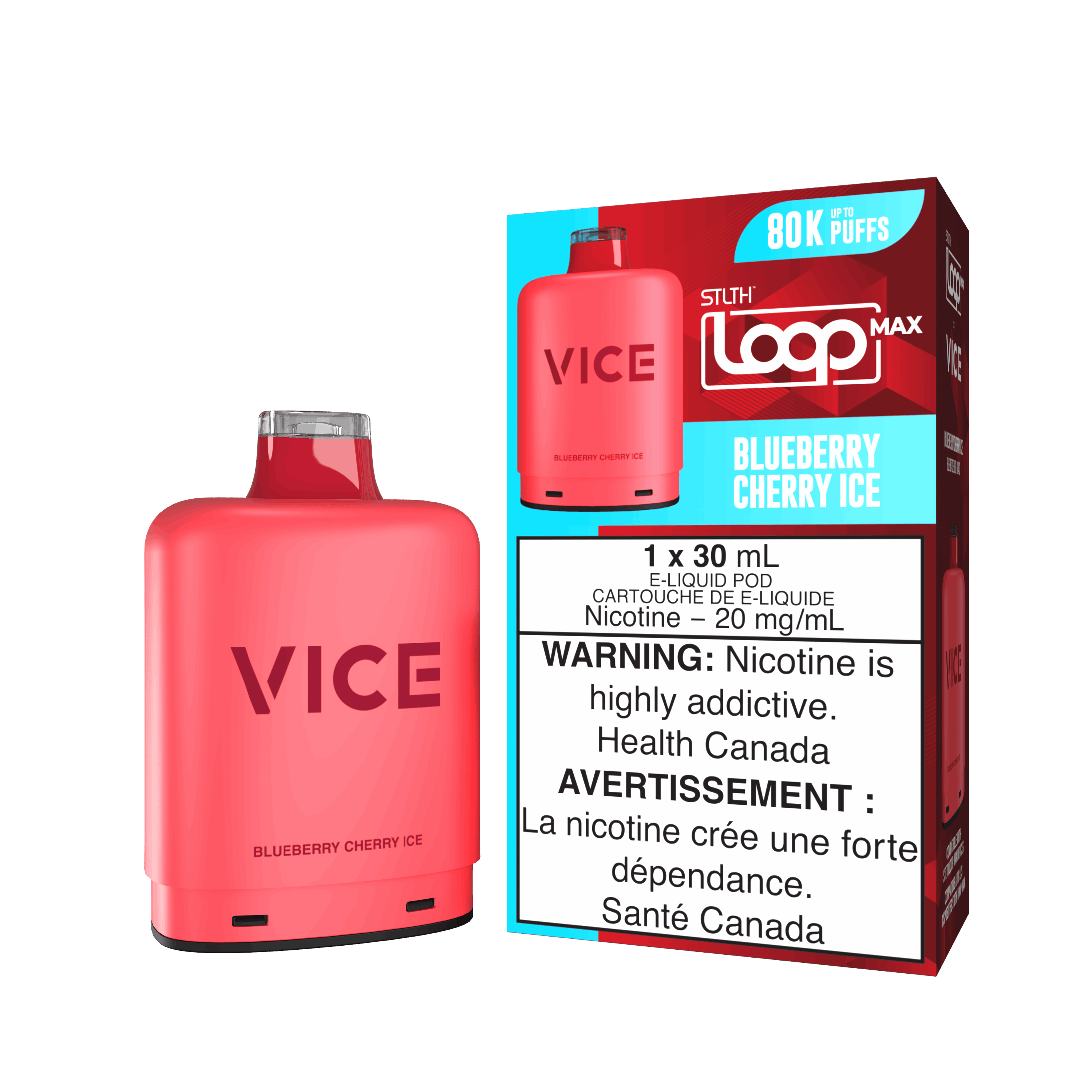 STLTH LOOP MAX x VICE Replacement Pods (30mL)
