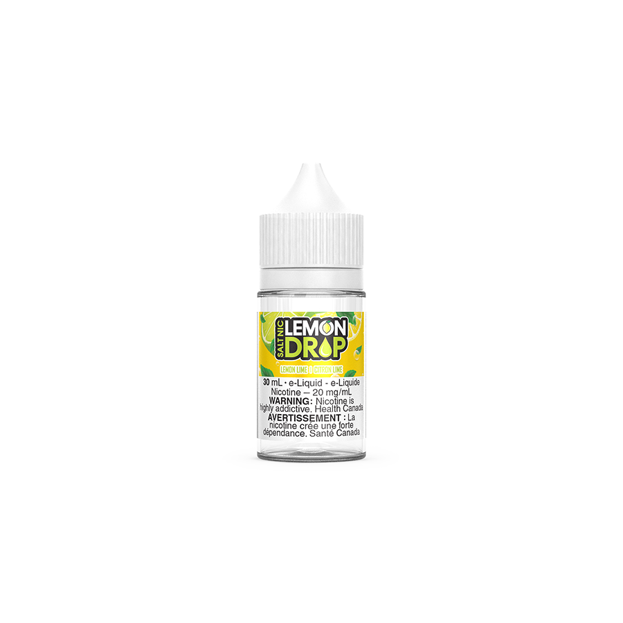Lemon Drop - Salt Nic, Double Lemon flavour, BOLD 50 nicotine strength, sharp and refreshing citrus vape, ideal for Ontario and Quebec customers.