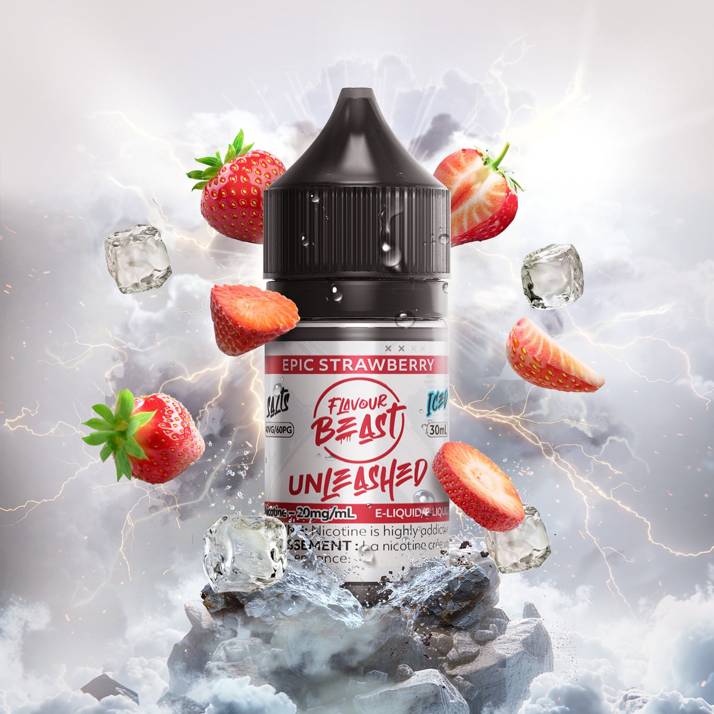 Flavour Beast unleashed e-liquid Epic Green Grape - rich flavour tones with a refreshing top note, available in Hawkesbury, Ottawa, and across Ontario.