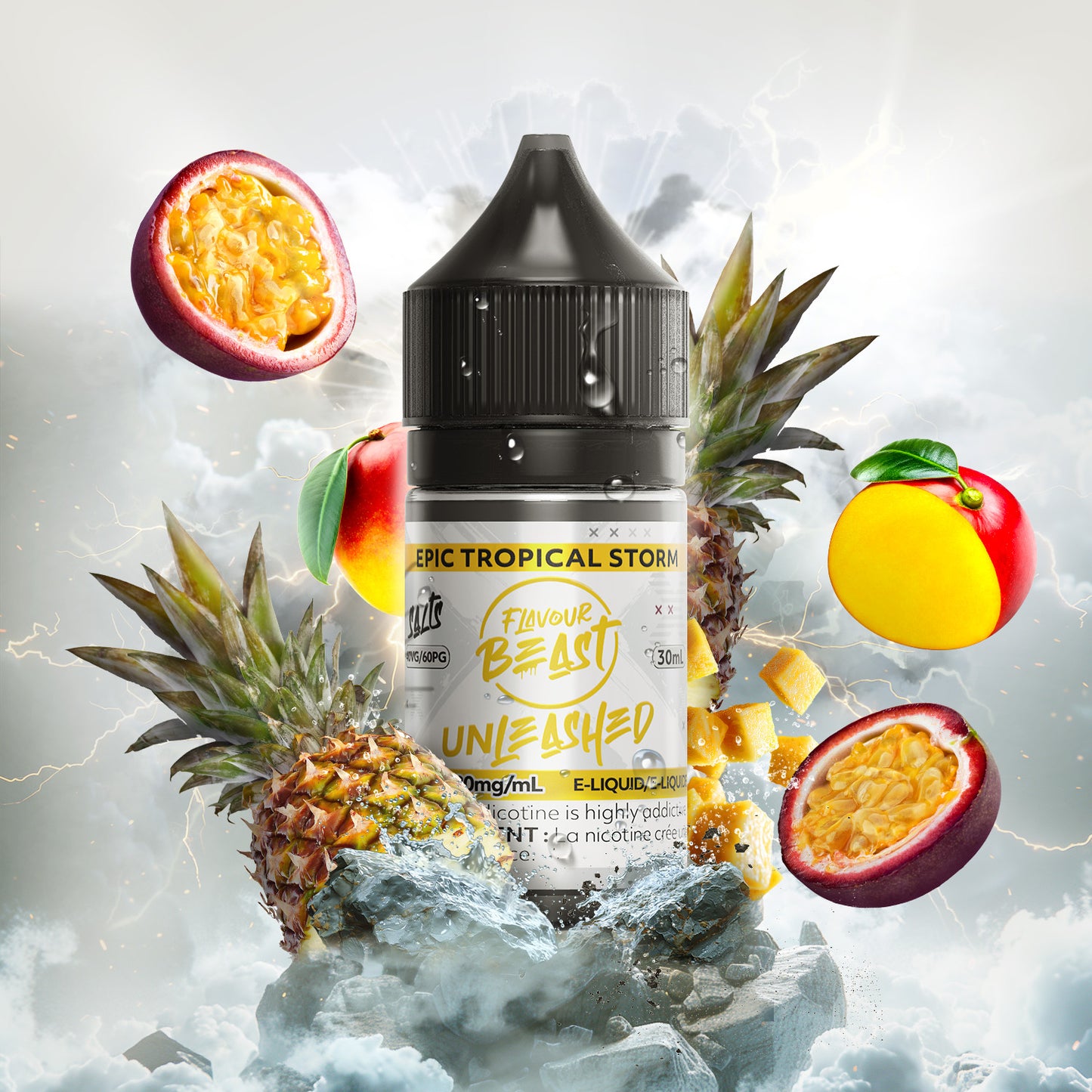 Flavour Beast unleashed e-liquid Epic Strawberry Watermelon Ice - built for bold flavour seekers across Ontario, available in Hawkesbury, Ottawa, and across Ontario.