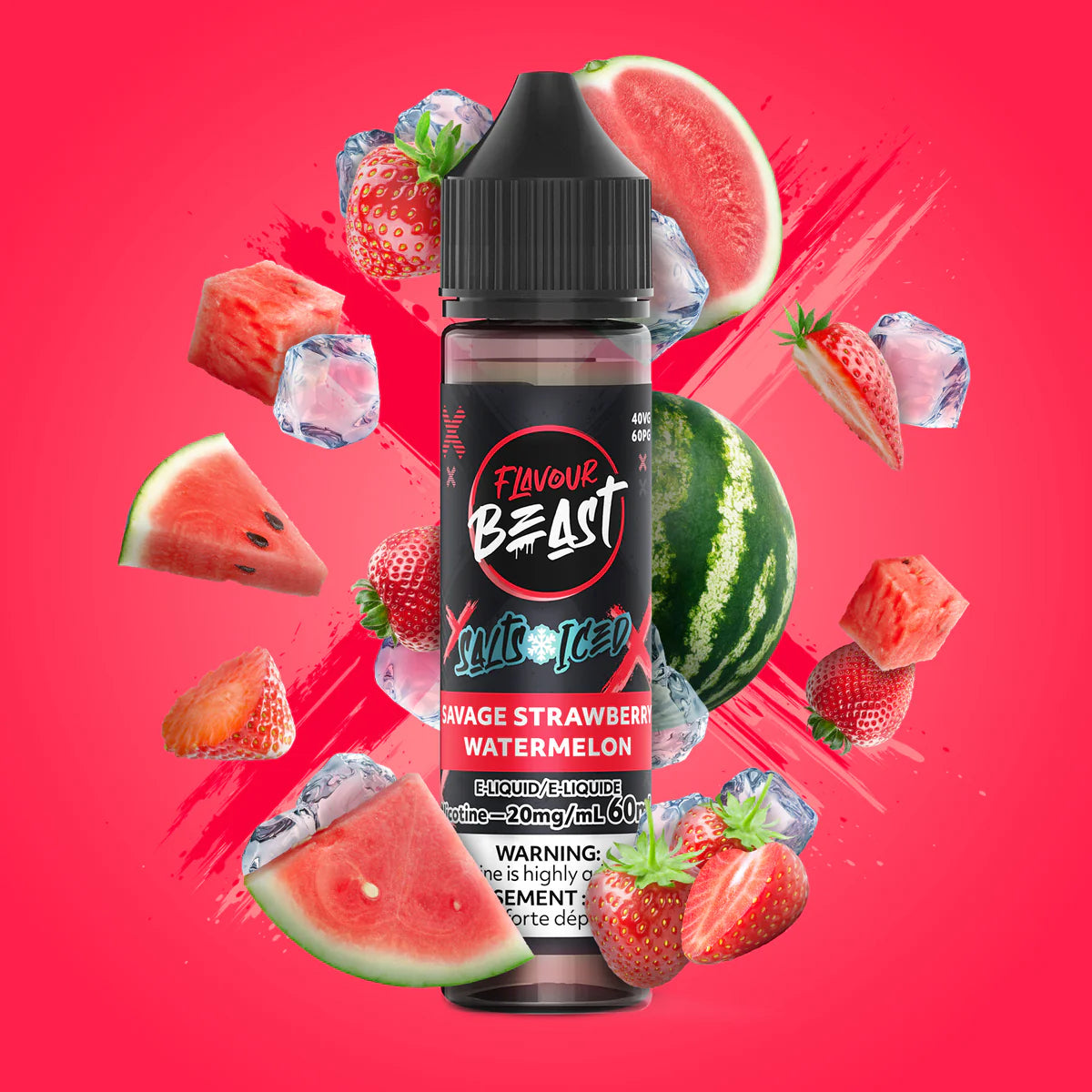 Flavour Beast E-Liquid - Salt Iced 60mL