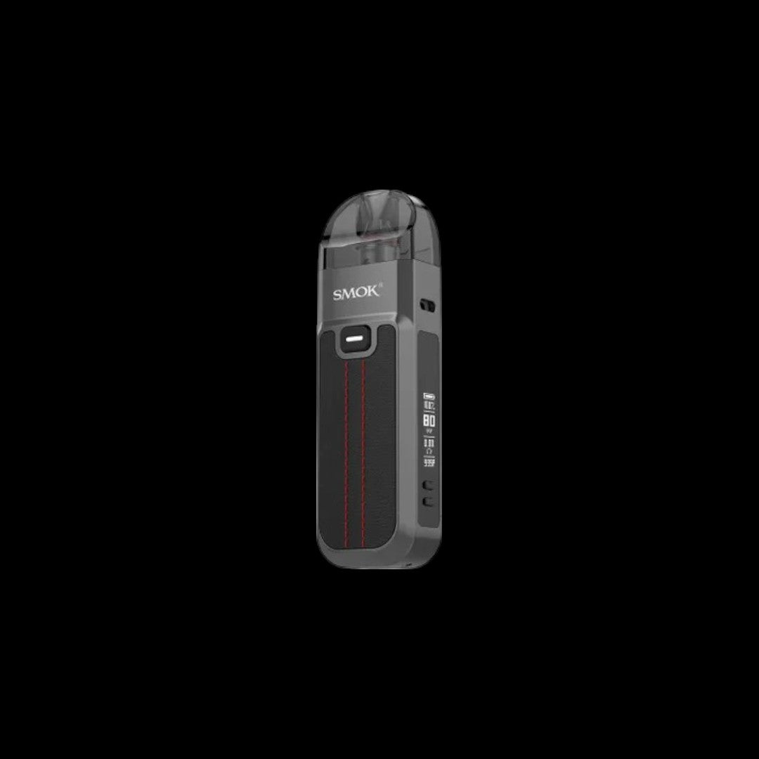 SMOK Nord 5 Pod Kit, Red Grey Dart variant, featuring powerful 2000mAh battery and 5ml refillable pod, delivering smooth high-performance vaping experience in Ontario and Quebec.