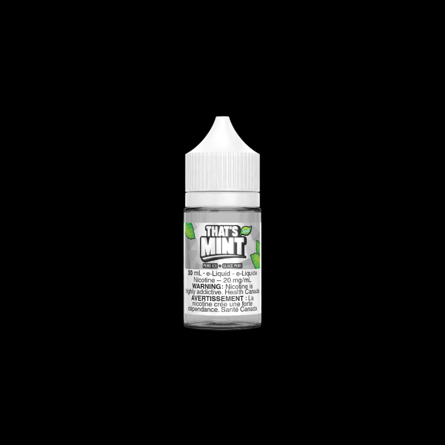 That's mint - salt Mint Condition 20mg - crisp menthol salt ejuice with refreshing mint profiles, available in Hawkesbury, Ottawa, and across Ontario.