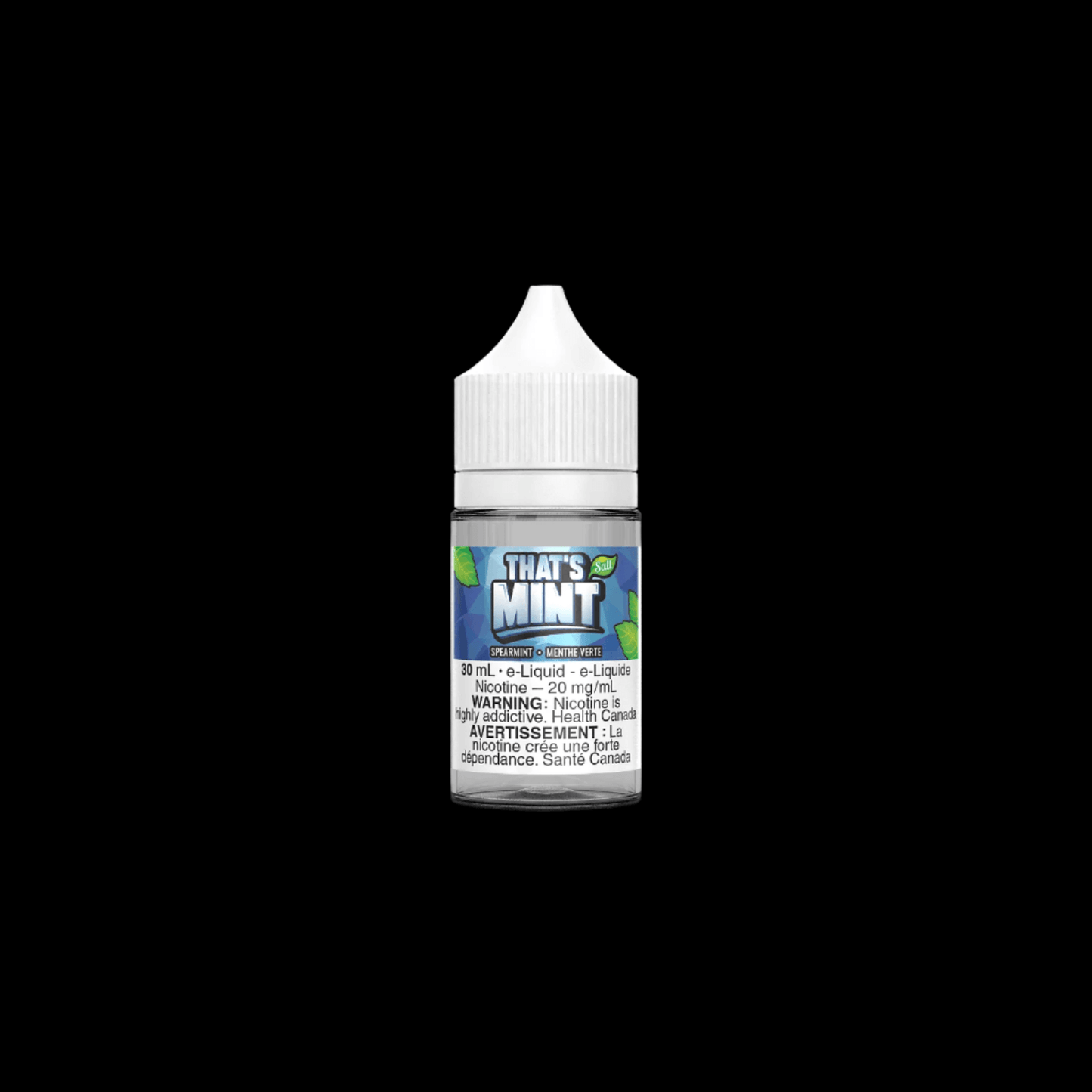 That's mint - salt Mint Condition 12mg - crisp menthol salt ejuice with refreshing mint profiles, available in Hawkesbury, Ottawa, and across Ontario.