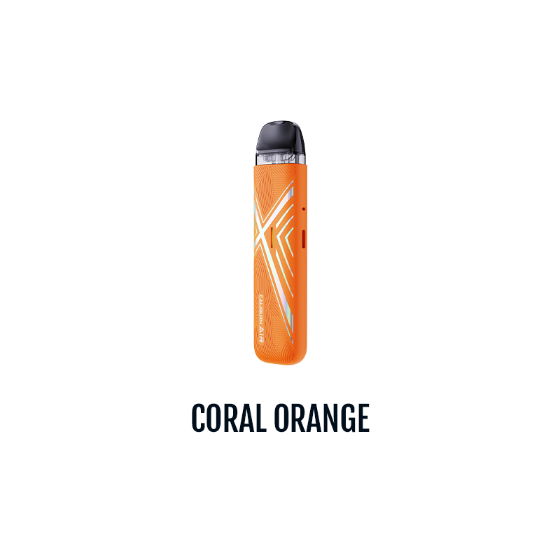 Uwell Caliburn Air Pod Kit Coral Orange - Supa Vapes