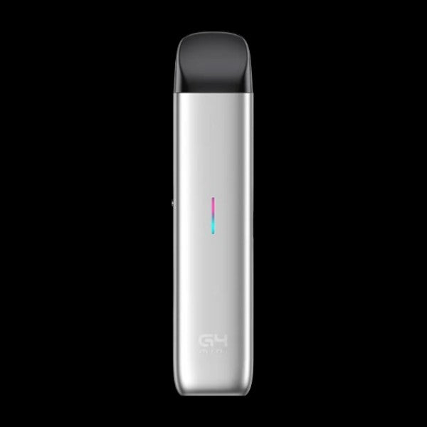 Uwell Caliburn G4 MINI Open Pod Kit, Dusty Indigo colour, 2mL capacity, powerful flavour delivery with adjustable airflow, tailored vaping experience for Ontario and Quebec users.