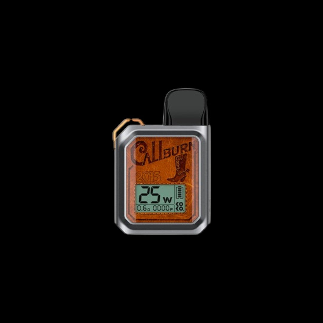 UWELL Caliburn GK3 Pod Kit, Gray color, 900mAh battery, dual airflow system, designed for flavorful mouth-to-lung vaping, ideal for Ontario and Quebec vapers.