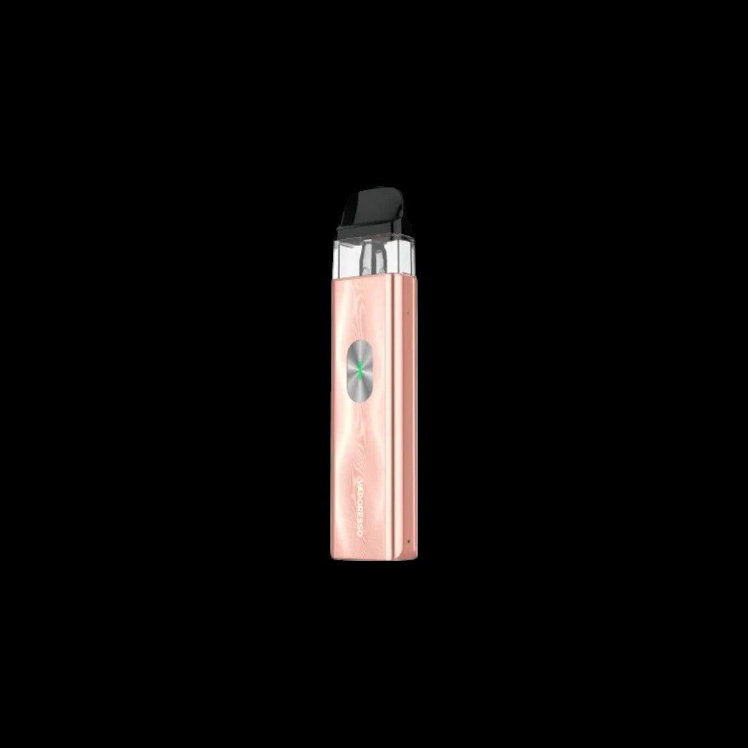 VAPORESSO XROS 4 Mini Pod Kit Ice Blue, 0.4ohm resistance, 1000mAh battery, adjustable airflow, easy-to-use vaping device for Ontario and Quebec vapers