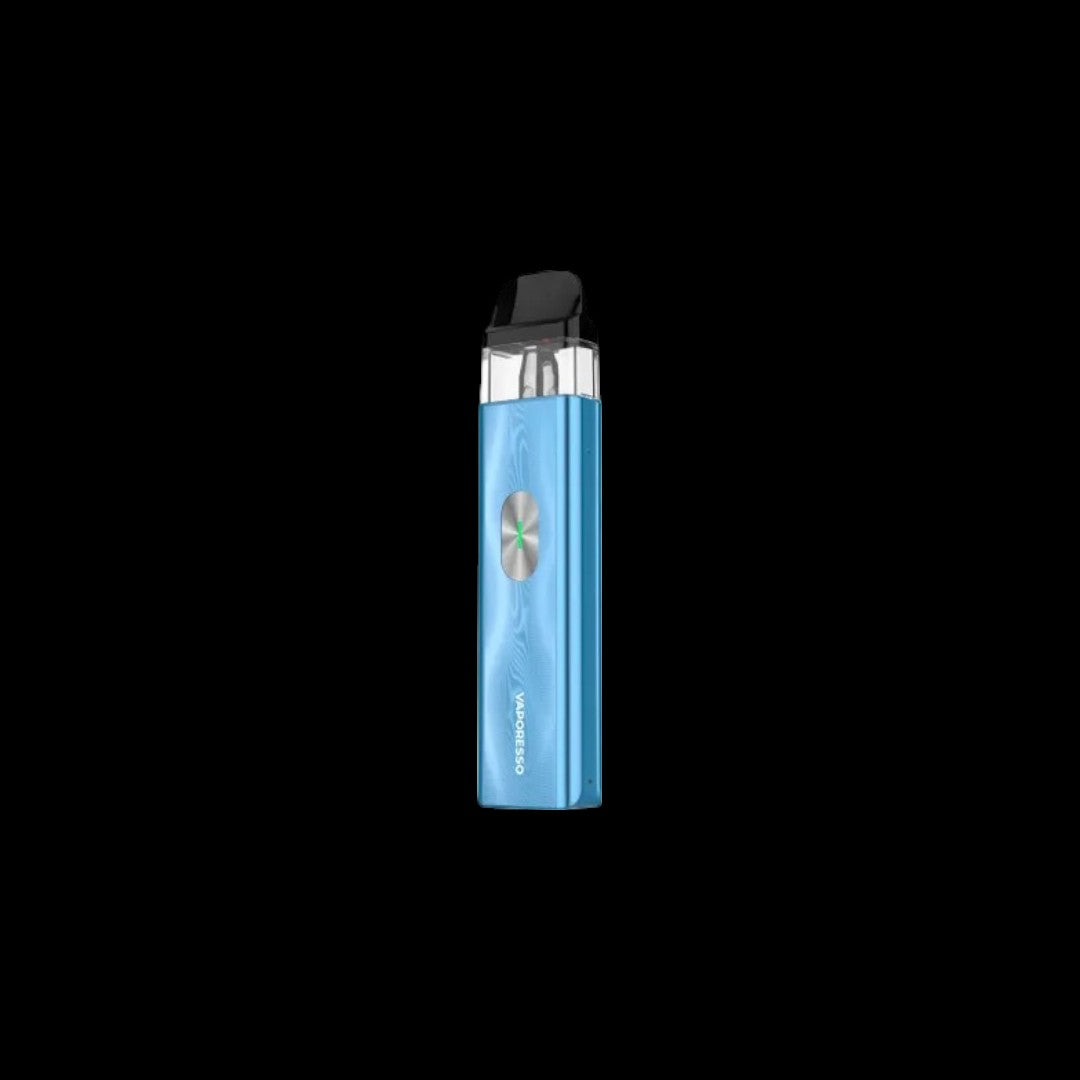VAPORESSO XROS 4 Mini Pod Kit, Ice Green flavour, 0.4ohm COREX 2.0 pod delivering smooth hits, adjustable airflow, long-lasting battery life, ideal for vapers in Ontario and Quebec.