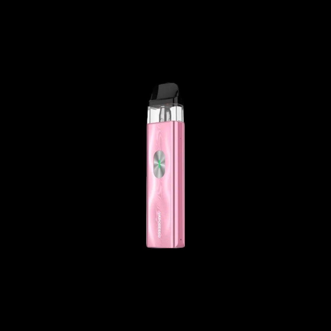 VAPORESSO XROS 4 Mini Pod Kit, Ice Purple flavour pod with seamless airflow control, 0.4ohm resistance for smooth flavor and satisfying vapor production, ideal for Ontario and Quebec vapers.