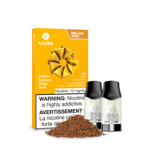 VUSE Epods 2 PCK, Polar Mint flavour, 12mg nicotine strength, crisp and satisfying vape experience, ideal for vapers in Ontario and Quebec.