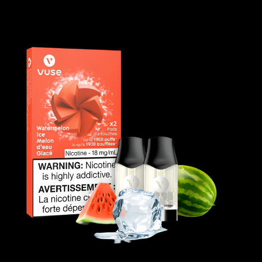 Vuse Pods Flavour: Berry Watermelon Nicotine Strength: 2% (20mg) VUSE epods (2 PCK) | Supa Vapes - Hawkesbury, Ottawa & Ontario Vape Shop