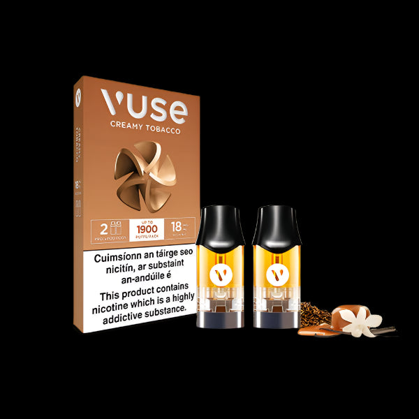 Vuse Pods Flavour: Creamy Tobacco Nicotine Strength: 2% (20mg) VUSE epods (2 PCK) | Supa Vapes - Hawkesbury, Ottawa & Ontario Vape Shop