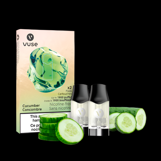 Vuse Pods Flavour: Cucumber Nicotine Strength: 2% (20mg) VUSE epods (2 PCK) | Supa Vapes - Hawkesbury, Ottawa & Ontario Vape Shop