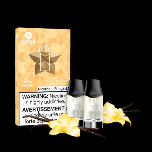 Vuse Pods Flavour: Vanilla Nicotine Strength: 2% (20mg) VUSE epods (2 PCK) | Supa Vapes - Hawkesbury, Ottawa & Ontario Vape Shop