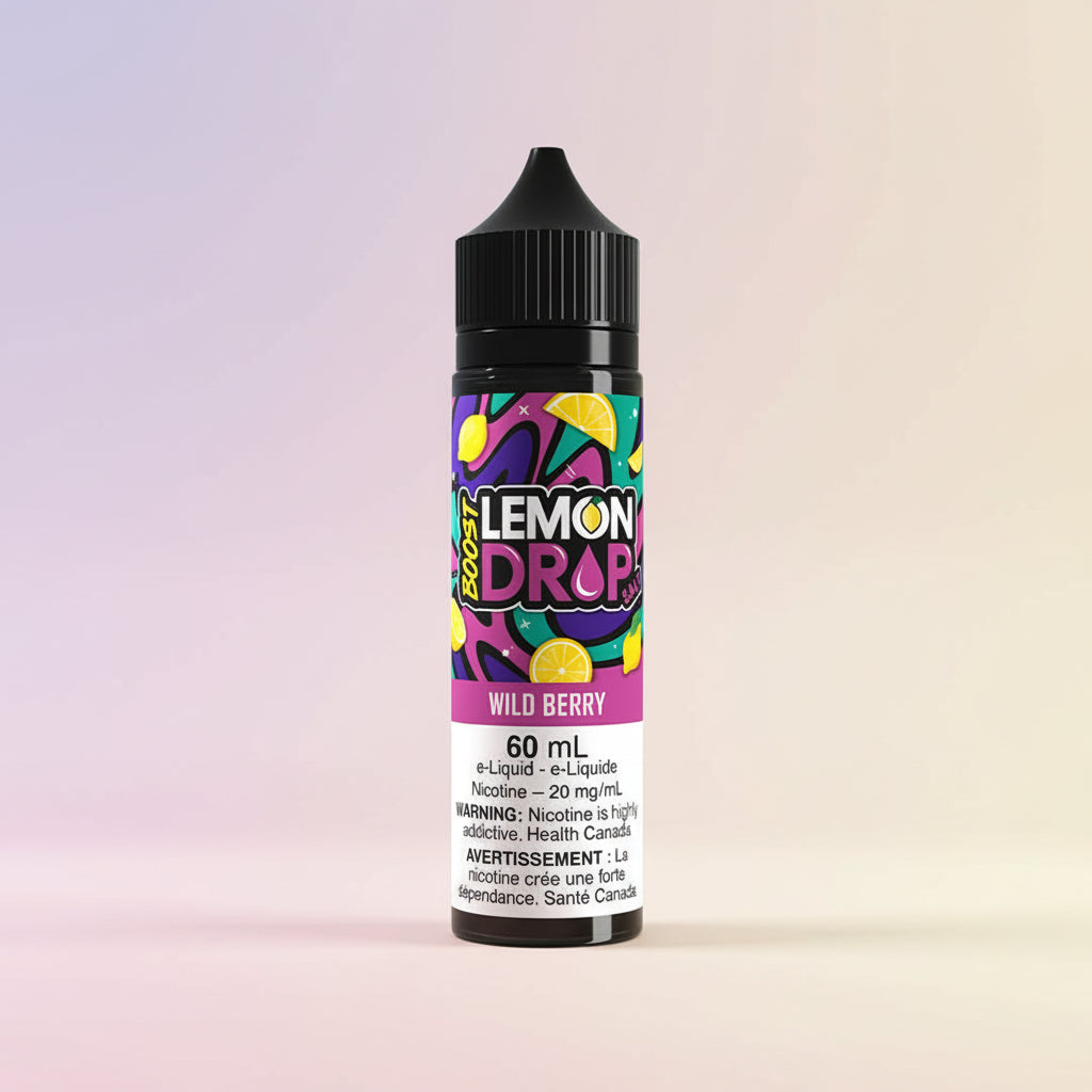 boosted vape juice Lemon Drop Boost Salt 60 mL Canada vendor:blvk Select Flavor ::Strawberry Energy 50% Off Vape Wholesale