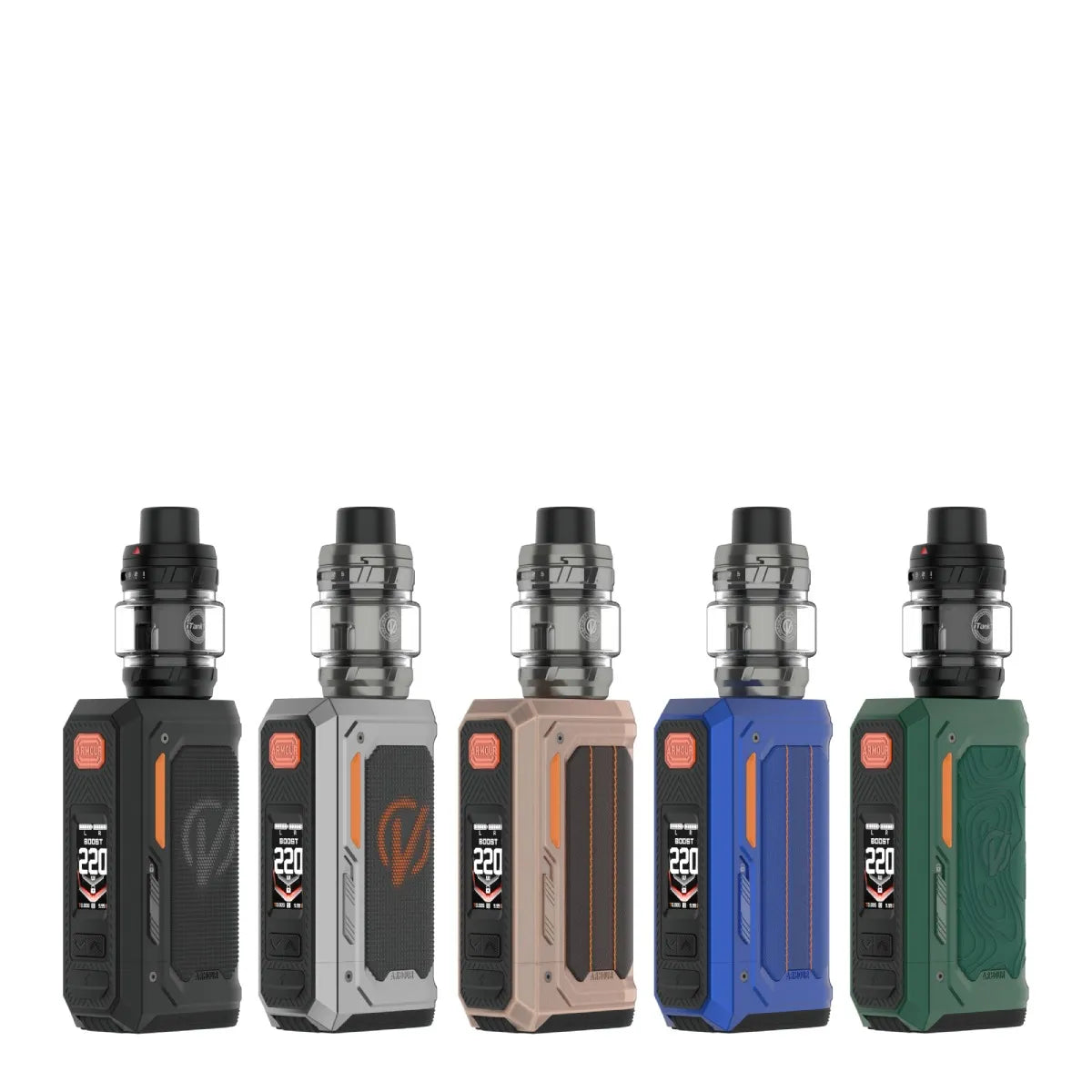 Vaporesso Armour Octa Starter Kit | Dual 18650 DTL Mod + iTank T