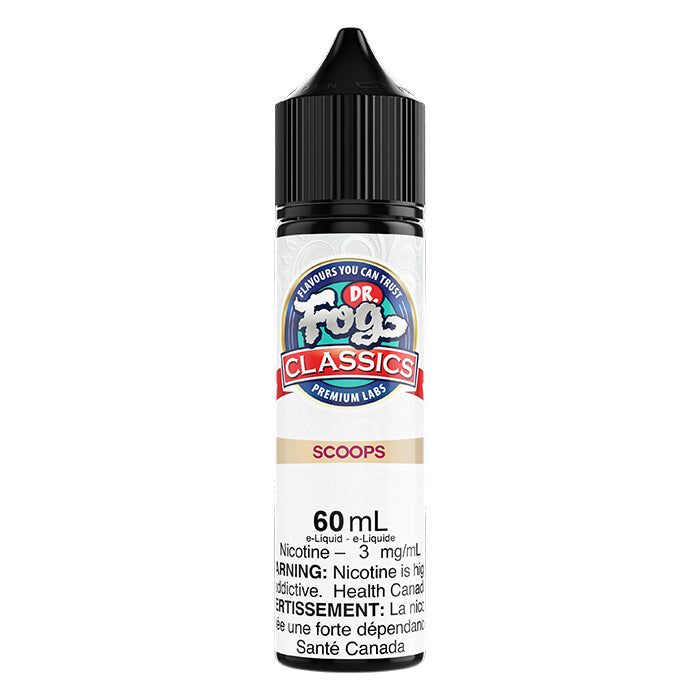 Dr. Fog Classics Scoops Freebase E-Juice 60mL - Supa Vapes