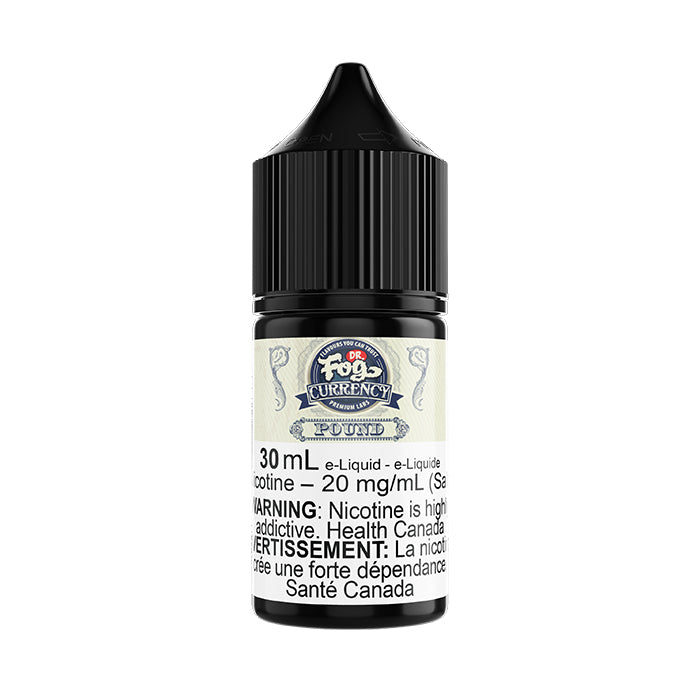 Dr. Fog Currency Pound Salt Nic E-Juice 30mL - Supa Vapes