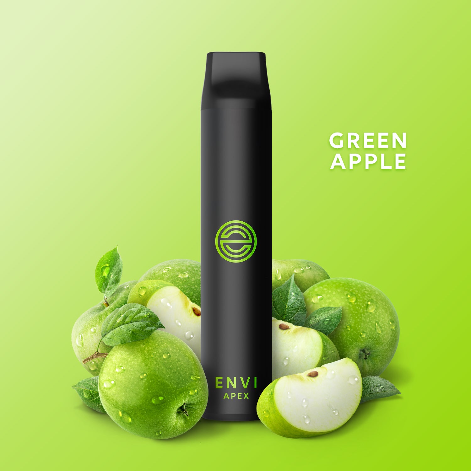 Envi Apex Green Apple Disposable Vape - Supa Vapes