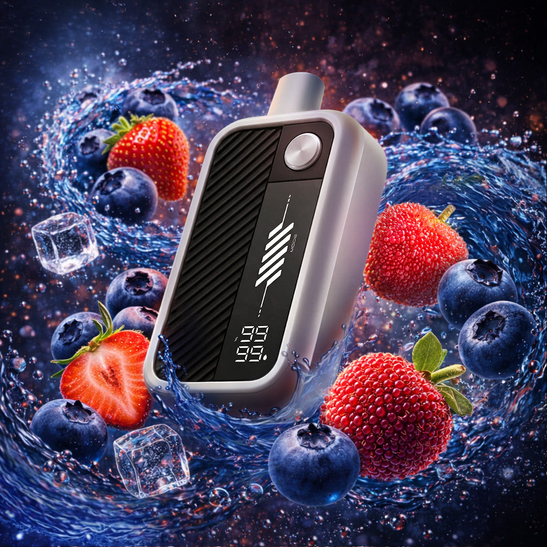 Flavour Beast Mode Max 3 Epic Unleashed 60K disposable vape in Epic Sour Berries Iced flavour, 60,000 puffs, 20mg salt nicotine, available at Supa Vapes Canada
