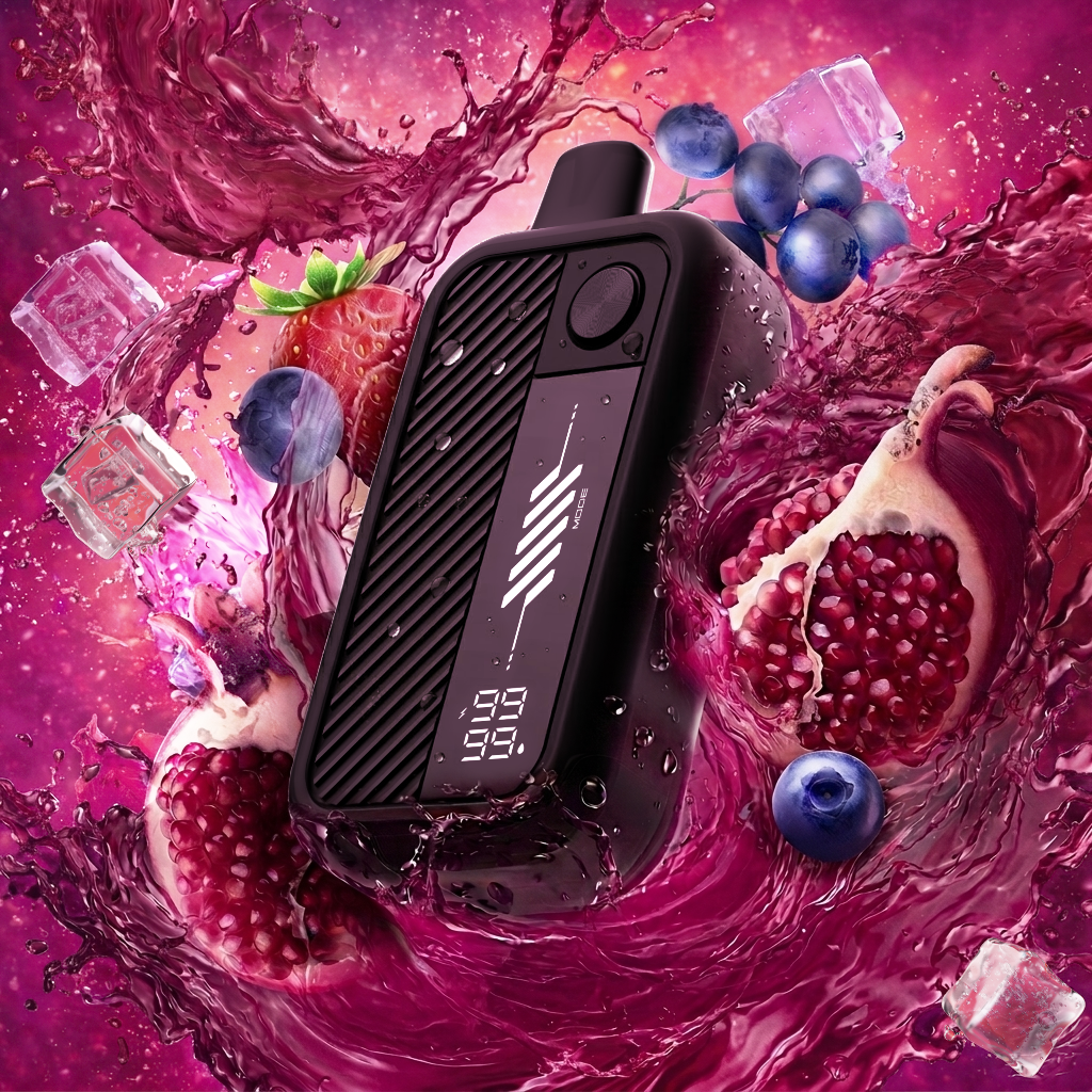 Flavour Beast Mode Max 3 60K disposable vape in Trippin' Triple Berry flavour, 60,000 puffs, 20mg salt nicotine, available at Supa Vapes Canada.