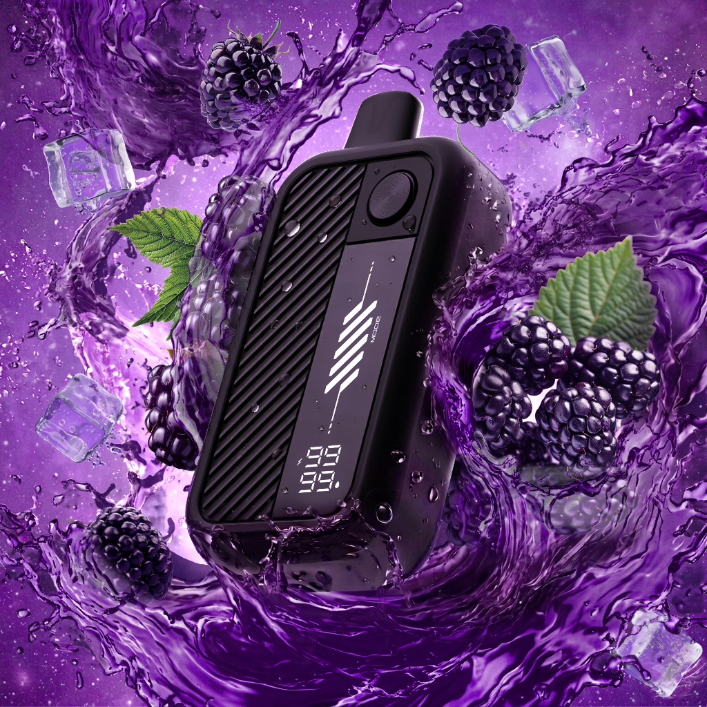 Flavour Beast Mode Max 3 60K disposable vape in Winnin' Winterberry Iced flavour, 60,000 puffs, 20mg salt nicotine, available at Supa Vapes Canada.