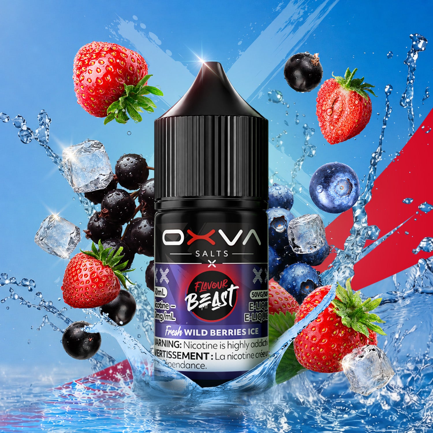 flavor beast vape juice Flavour x OXVA Salt Nic E-Liquid 30mL Fusion 15k price Best Portable Vapes for Select Flavor ::Strawberry Daiquiri