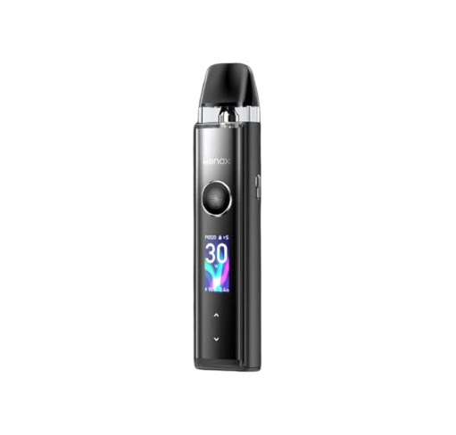 GEEKVAPE WENAX Q PRO Pod Kit, MOONLIT SILVER colour, sleek pod kit with up to 30W output and 3-level airflow, designed for Ontario and Quebec vapers.