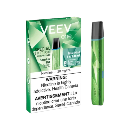 VEEV ONE Perspectives Starter Kit Blue Mint Canada | Supa Vapes VEEV ONE Perspectives Starter Kit Blue Mint Canada | Supa Vapes