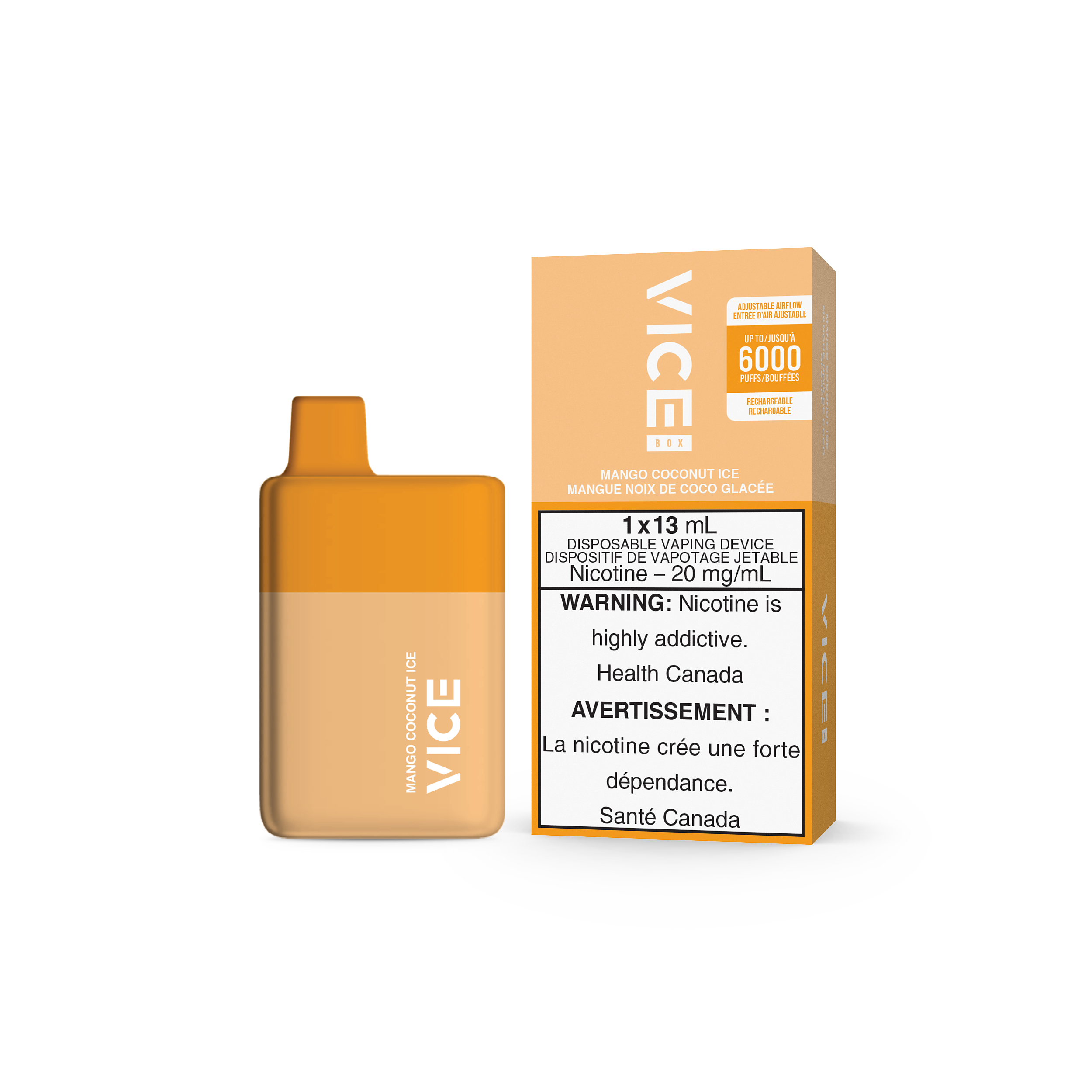 Disposable Vape Flavour: Apple Kiwi Grape ice Get VICE box 6000 now at Supa Vapes, your go-to vape shop in Hawkesbury, Ottawa & Ontario. Shop premium vapes, pods, e-liquids, and accessories from trusted brands.