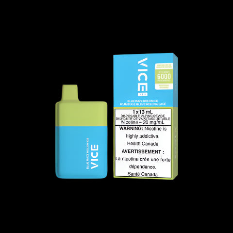 Disposable Vape Flavour: Blue Razz Melon Ice Get VICE box 6000 now at Supa Vapes, your go-to vape shop in Hawkesbury, Ottawa & Ontario. Shop premium vapes, pods, e-liquids, and accessories from trusted brands.