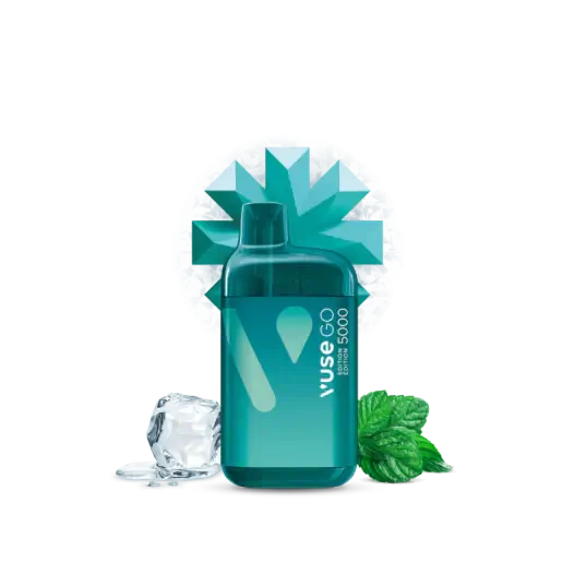 VUSE go vape 5000 Mint Ice – premium disposable vape pod with icy ejuice flavor, popular in Hawkesbury, Ottawa, and across Ontario.