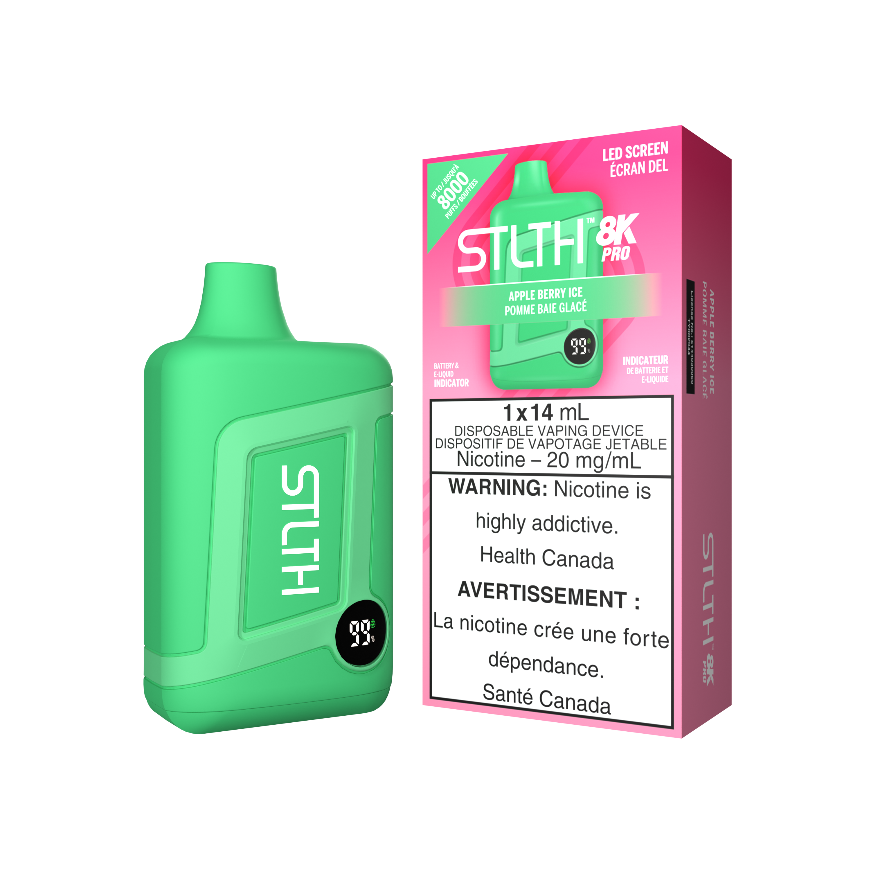 STLTH 8K PRO Disposable Vape | 8K Puffs Canada | Supa Vapes STLTH 8K PRO Disposable Vape | 8K Puffs Canada | Supa Vapes