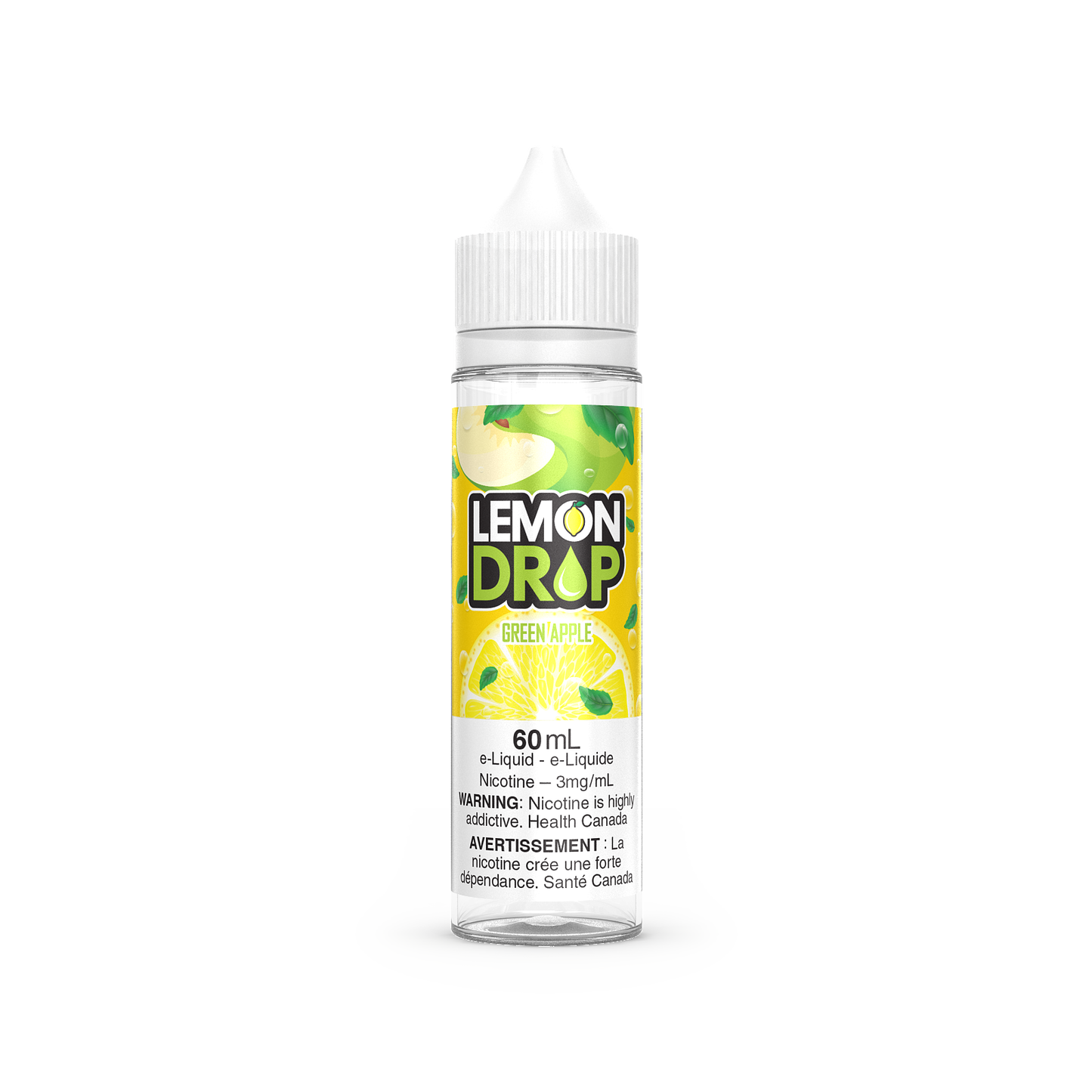 Lemon Drop Black Currant flavour, 6mg nicotine vape, smooth tangy e-liquid popular among Ontario and Quebec customers.