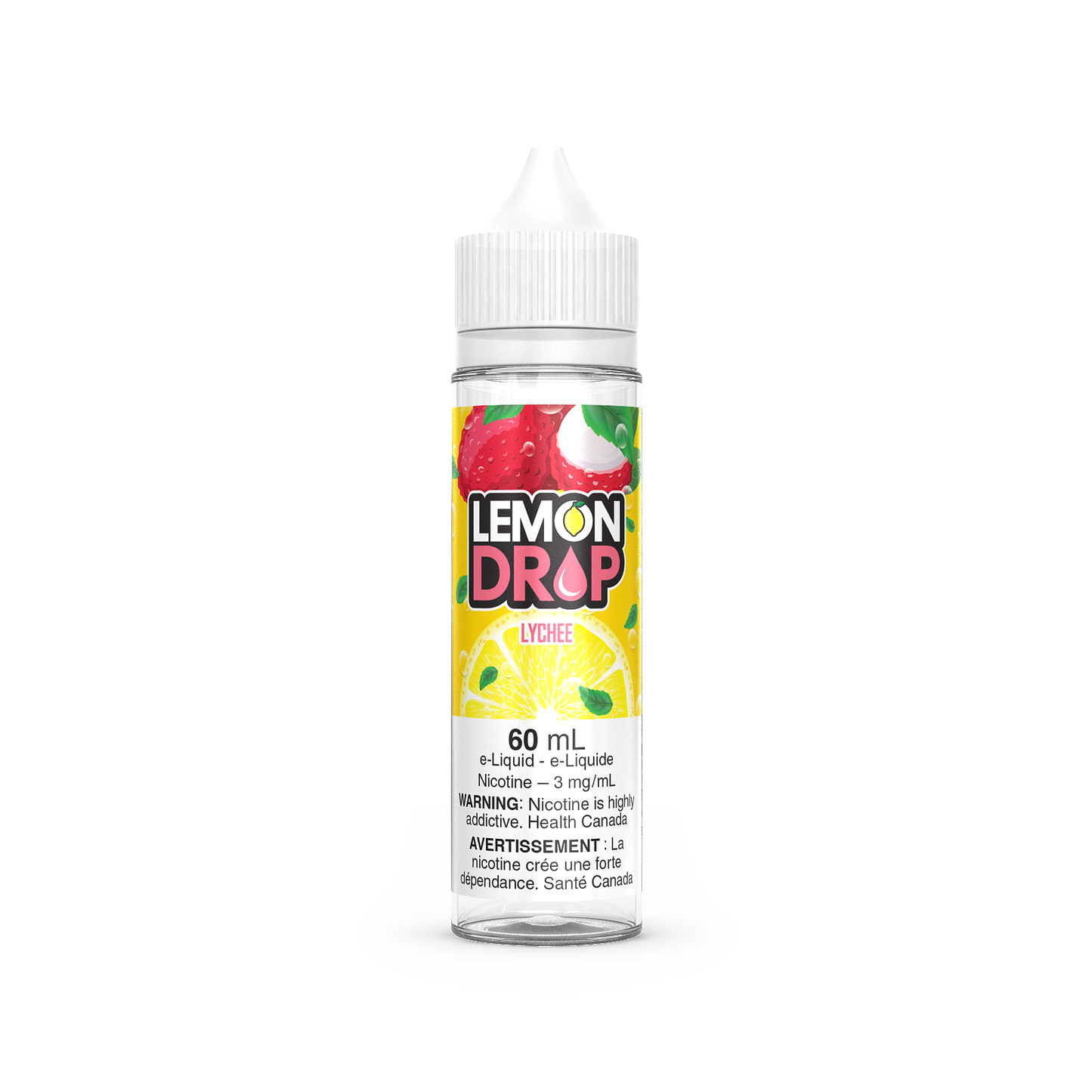 Lemon Drop Black Currant flavour e-liquid with 12mg nicotine, zesty and vibrant vaping experience, crafted for refreshing enjoyment in Ontario and Quebec.