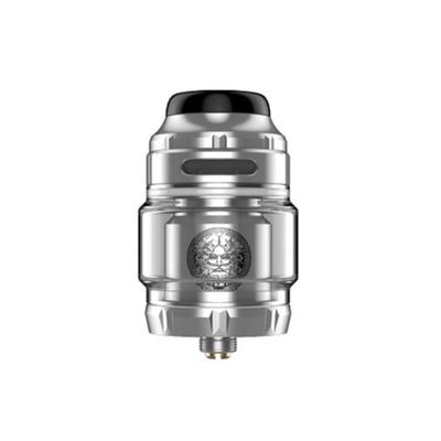 GEEKVAPE Zeus X Leakproof RTA, Black finish, leakproof rebuildable tank atomizer with enhanced flavor, easy coil building kit for Ontario and Quebec vapers.